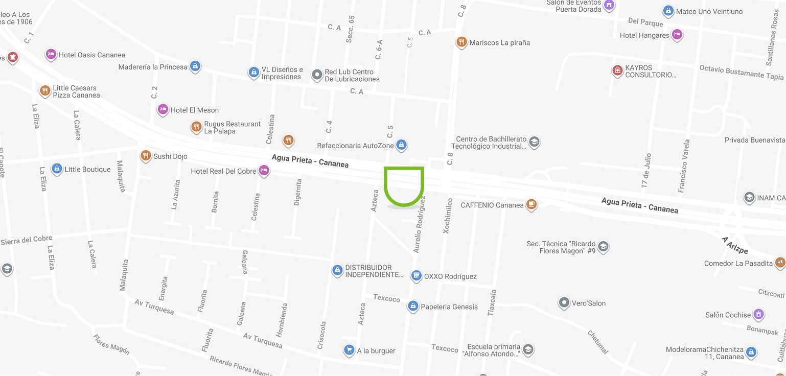 Mapa-cananea